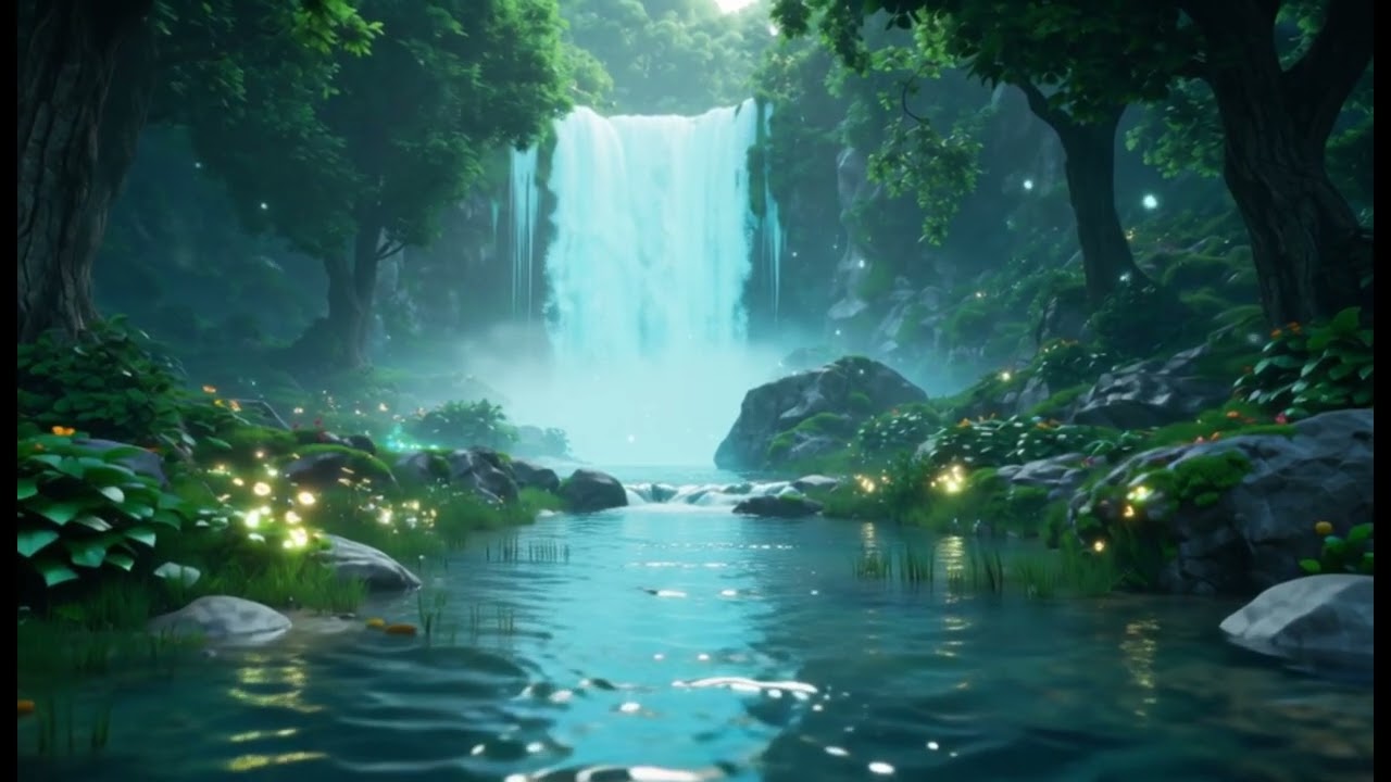 POV: Resting by a Forest River 🌿 Fantasy Ambient for Deep Relaxation