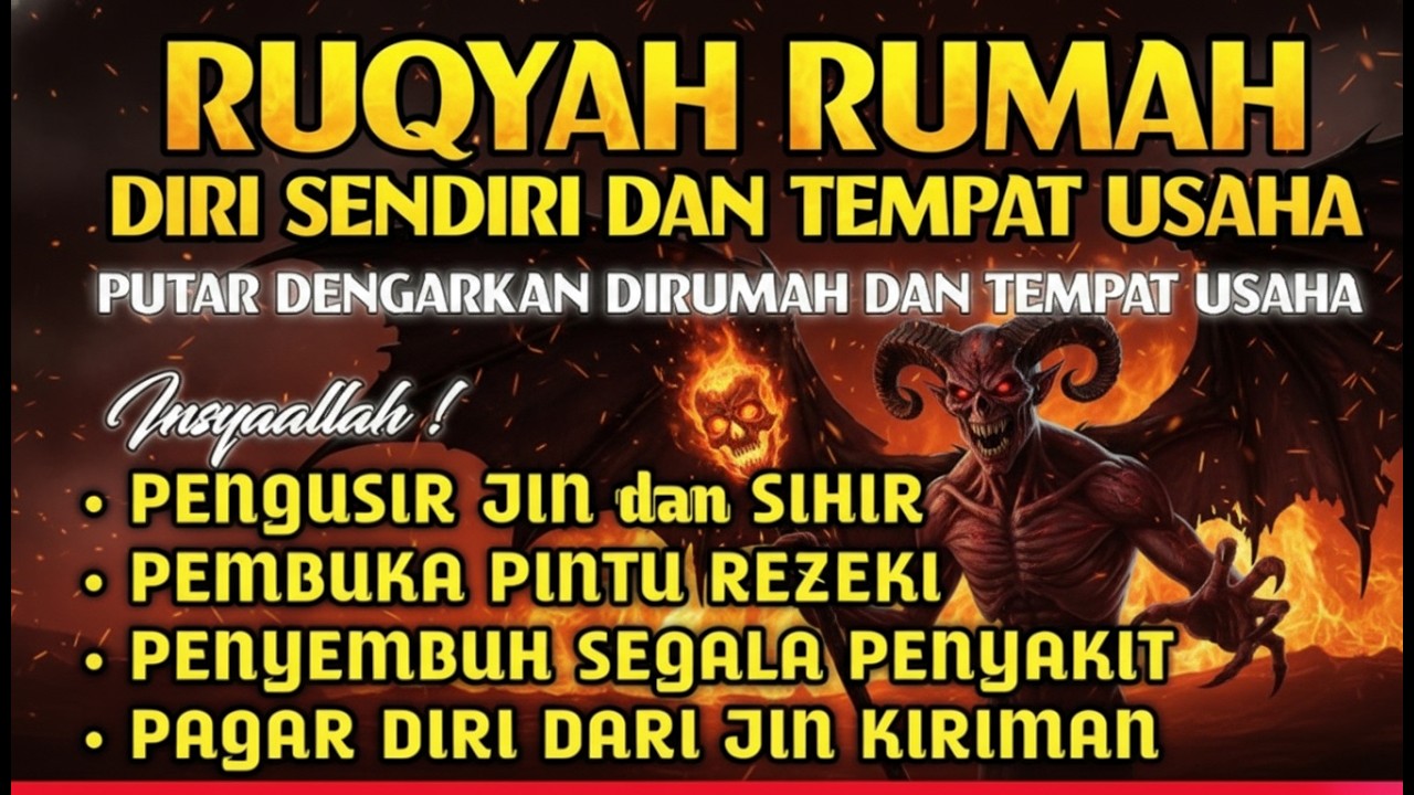 STRONG RUQYAH | RUQYAH RUMAH PENGUSIR JIN, SETAN & SIHIR DI RUMAH & TUBUH, PENENANG HATI, ALAA AQEL