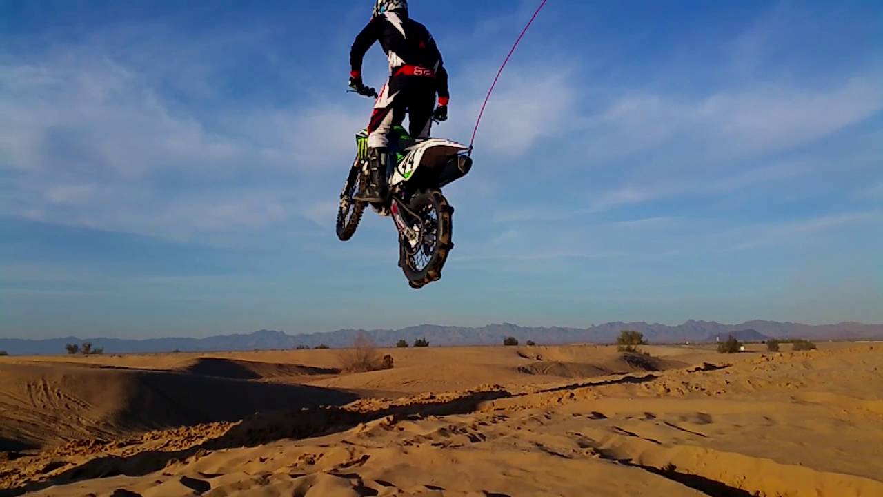 Kx450F glamis jump.