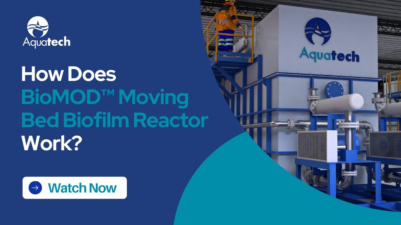 BioMOD&trade; Packaged Moving Bed Bioreactor (MBBR) for Decentralized Sewage Treatment | Aquatech