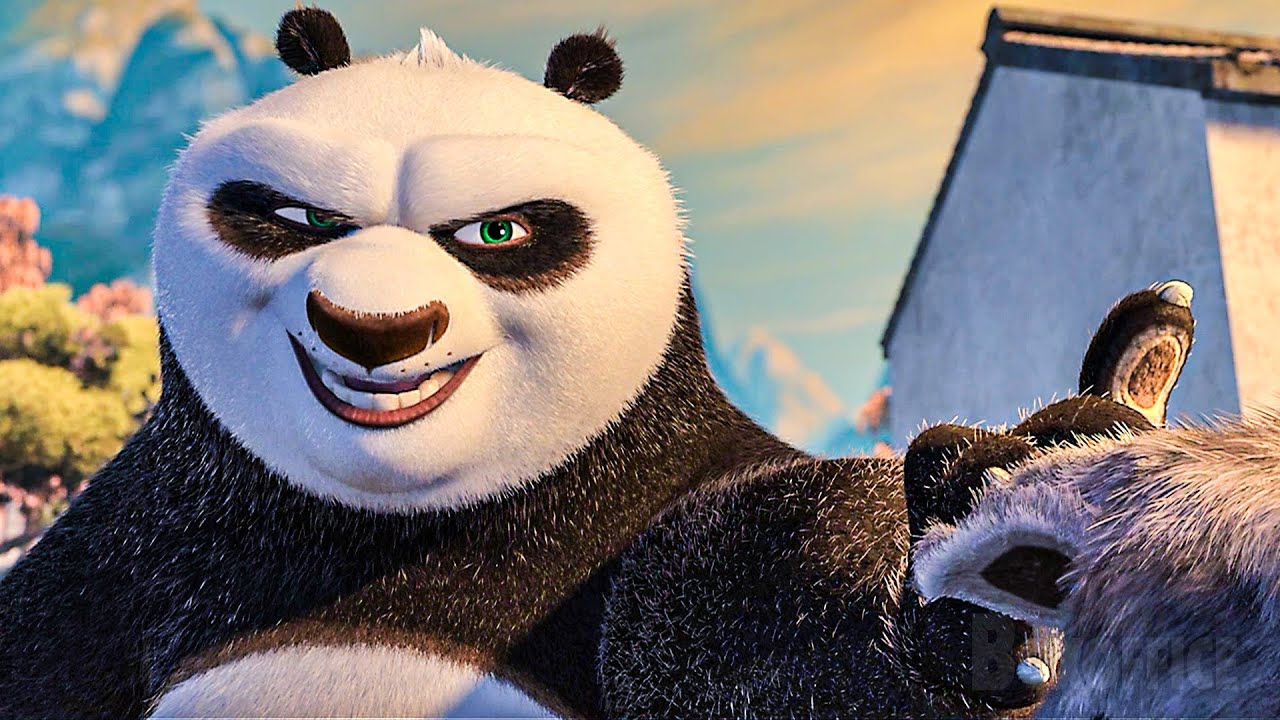 I'm THE Big Fat Panda - The Skadoosh Scene | Kung Fu Panda | CLIP 🔥 4K