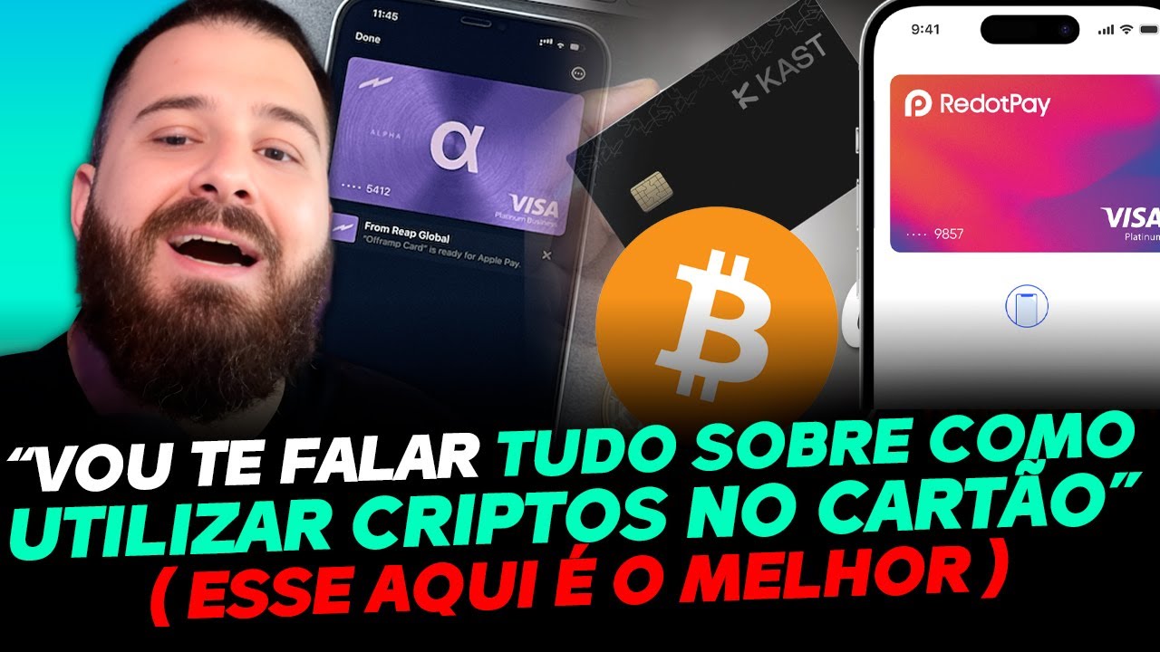 O MELHOR CART&Atilde;O PARA USAR CRIPTOMOEDAS REVELADO! 🚨 KAST, REDOTPAY, OFFRAMP, METAMASK...