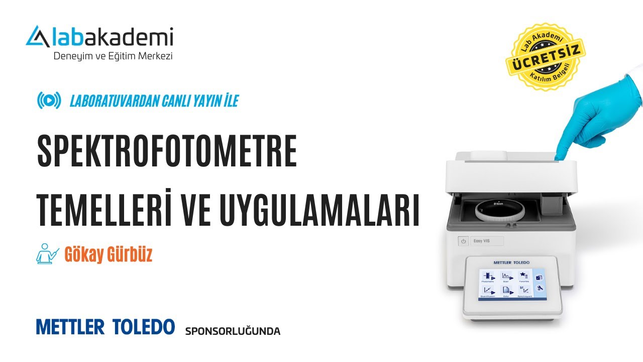 SPEKTROFOTOMETRE TEMELLERİ VE UYGULAMALARI