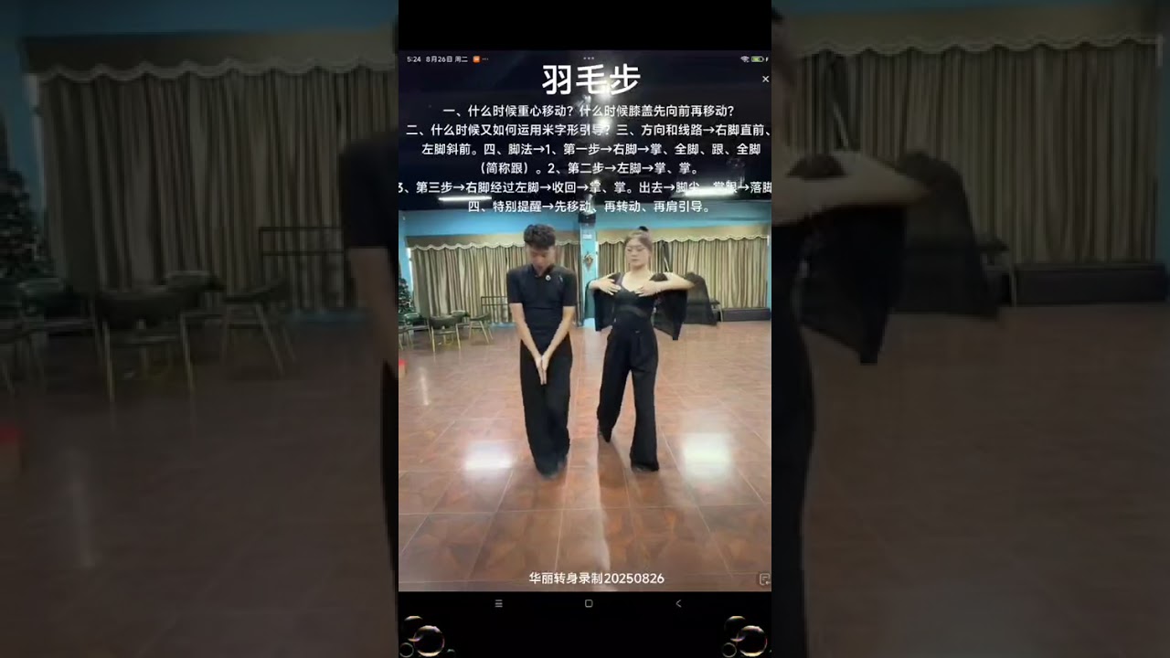 李强老师-羽毛步基本