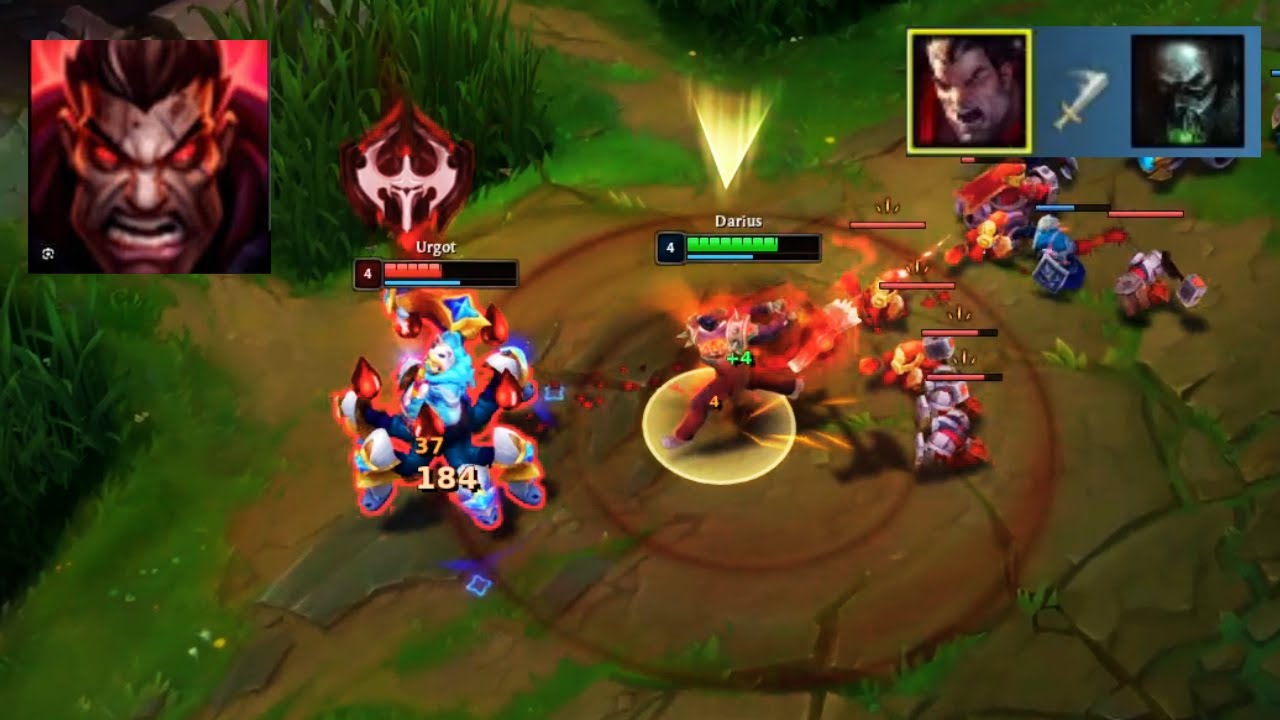 Darius Vĩnh Phúc phân tích lý thuyết cơ bản ở kèo đấu giữa Darius và Urgot !!