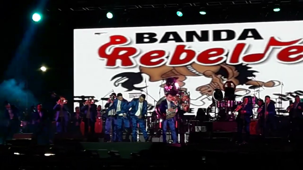Banda Rebelde Velaria Feria León 2022.