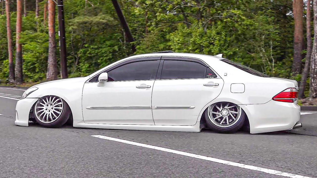 極低なクラウン‼️【搬出②】V-STAR⭐️Vスタ 車高短 シャコタン
