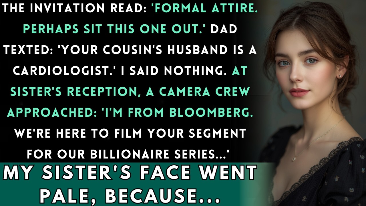 My Sister's Wedding Said 'You'll Ruin The Photos' — Then Bloomberg Arrived To Interview Me...