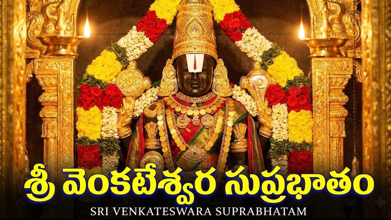 తిరుమల వెంకటేశ్వర సుప్రభాతం | Sri Venkateswara Suprabhatam 🙏 | Tirumala Original Suprabhatam