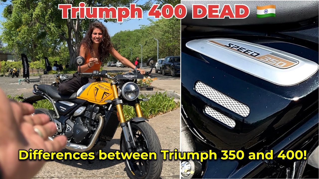 Triumph 400cc is NO more ! 😥🇮🇳