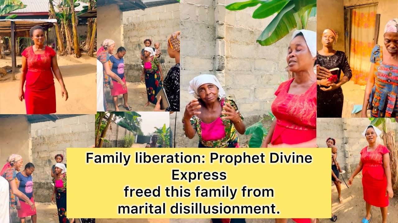Family libration: Prophet DivineExpress freed this family from marital disillusionment.