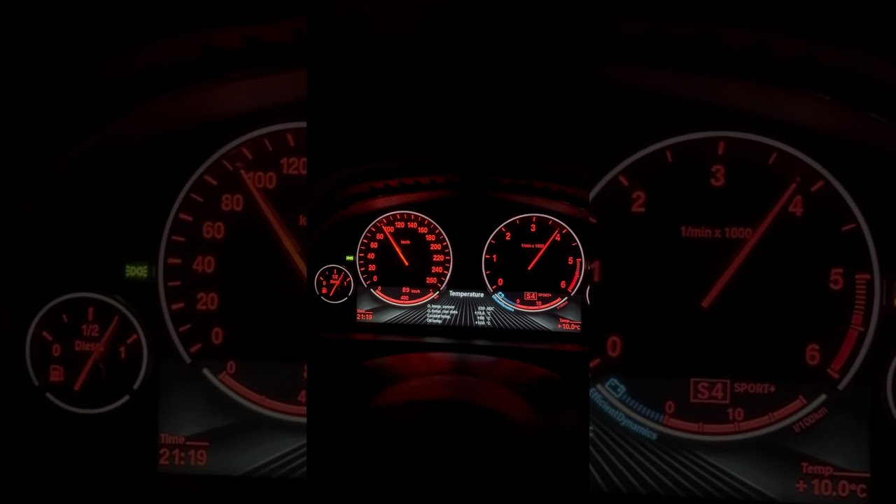 BMW 520d F11 Touring Stage 1 224PS/440Nm N47 Acceleration 0-140 km/h by Profituning Slovakia
