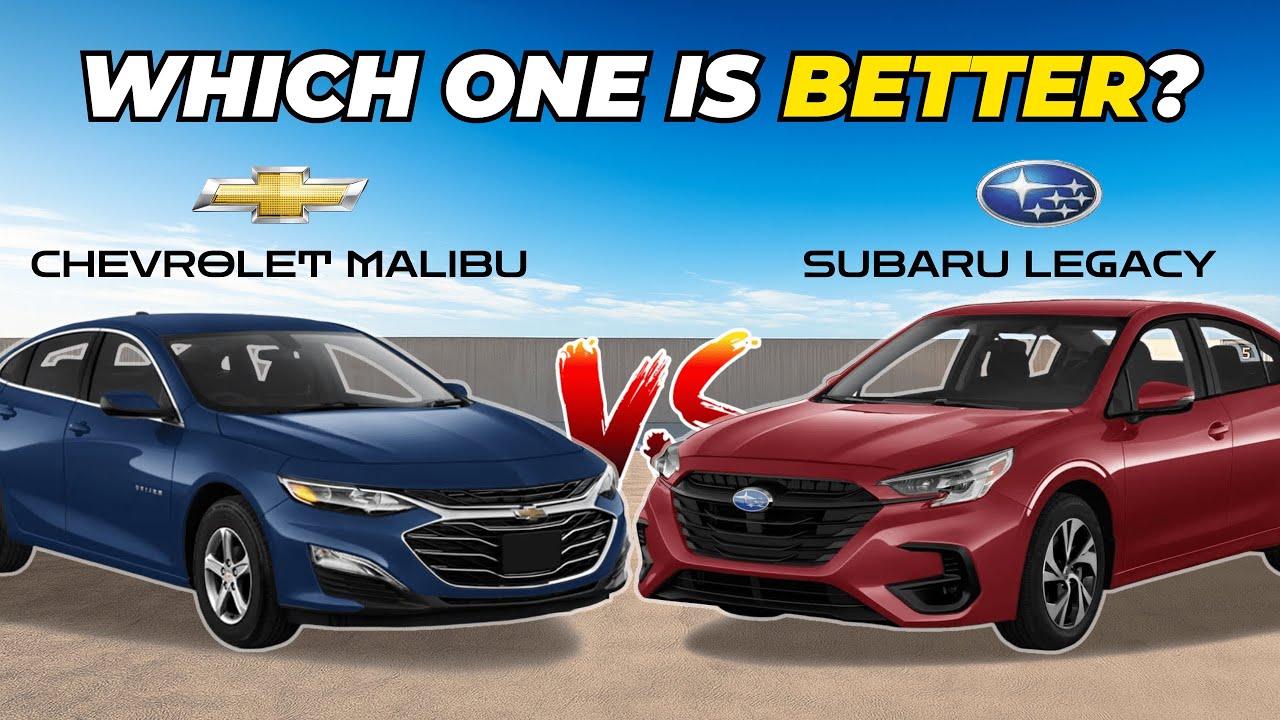 2025 Gas : Subaru Legacy vs Chevrolet Malibu | Which to Buy? | FULL Spec Breakdown