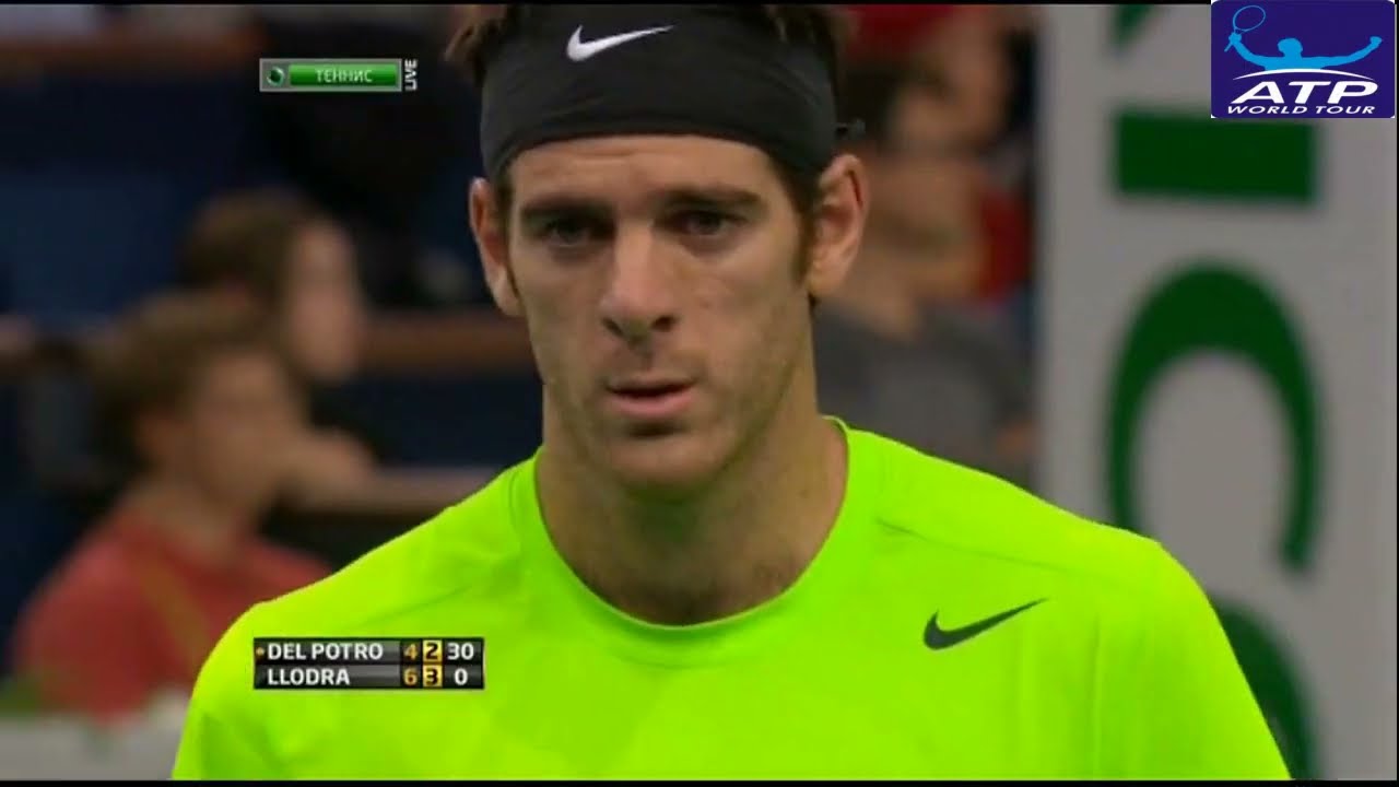 Michael Llodra vs Juan Martin del Potro 2012 Paris R3 Highlights