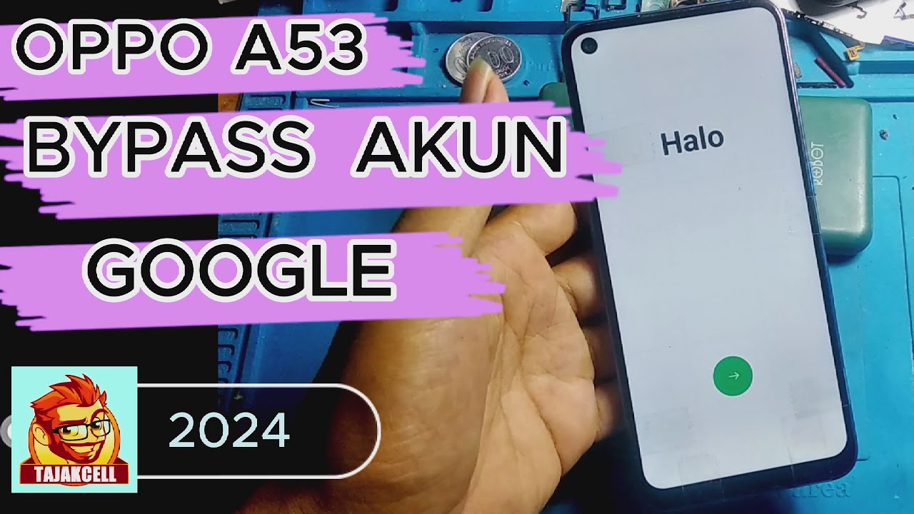 tutorial bypass Oppo A53 lupa akun google