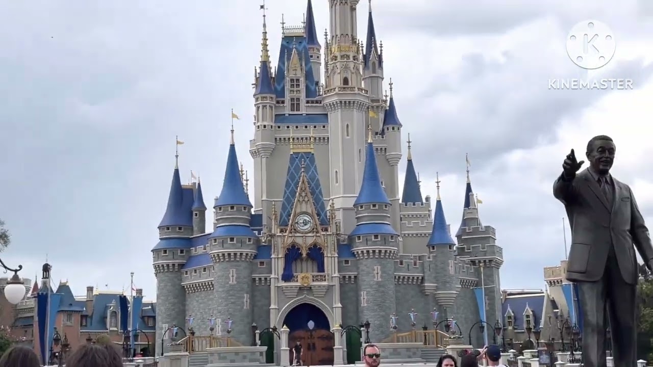 Castle Repaint Progress Disney World 