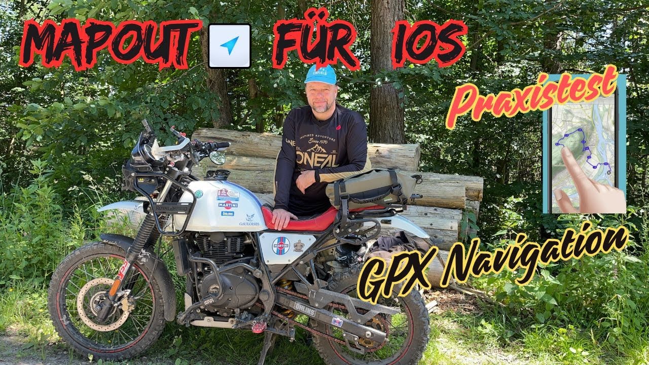 Map Out Offroad GPX Navigation f&uuml;r iOS im Praxistest - ADV Tips (subtitles available)