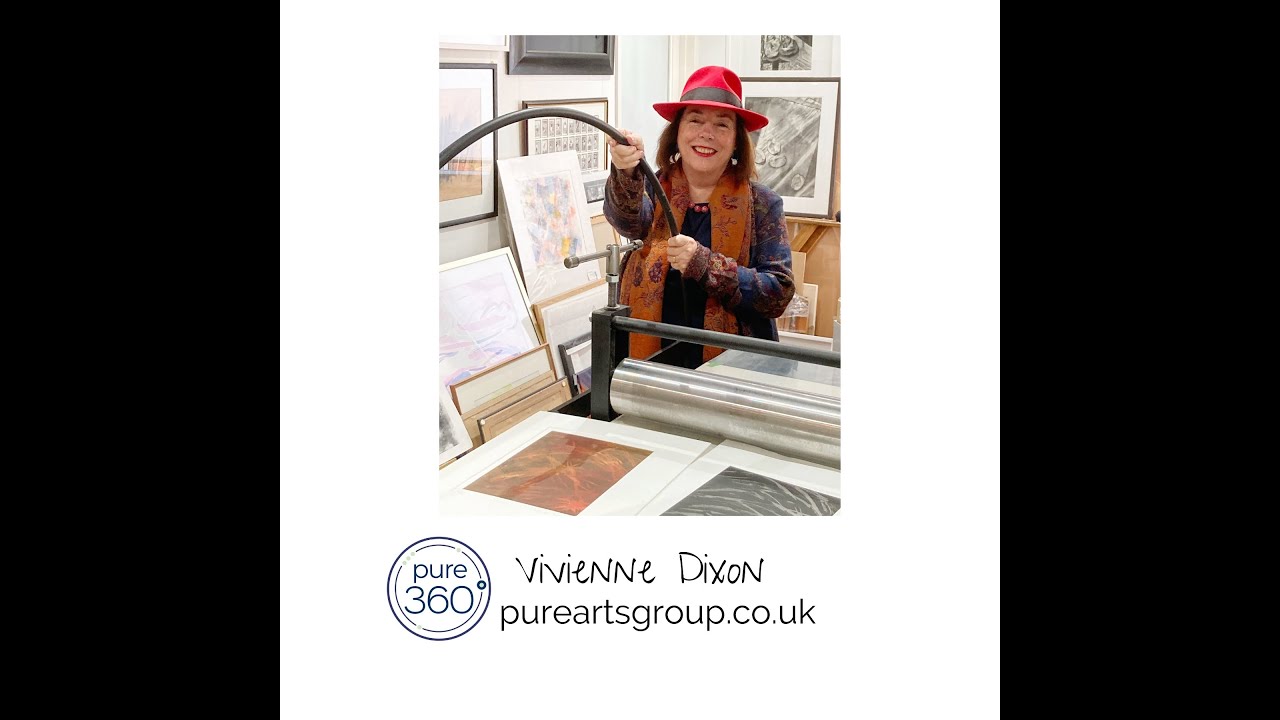 Pure Art360: Vivienne Dixon - abstract print maker