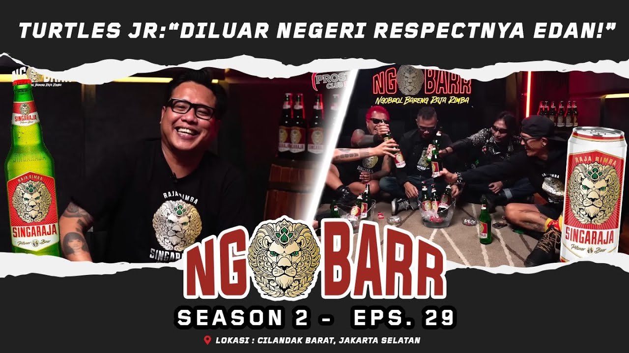 NGOBARR BARENG GOFAR & TURTLES JR. | ''DILUAR NEGERI RESPECTNYA EDAN!'' |#NGOBARR SEASON 2 (EPS.29)