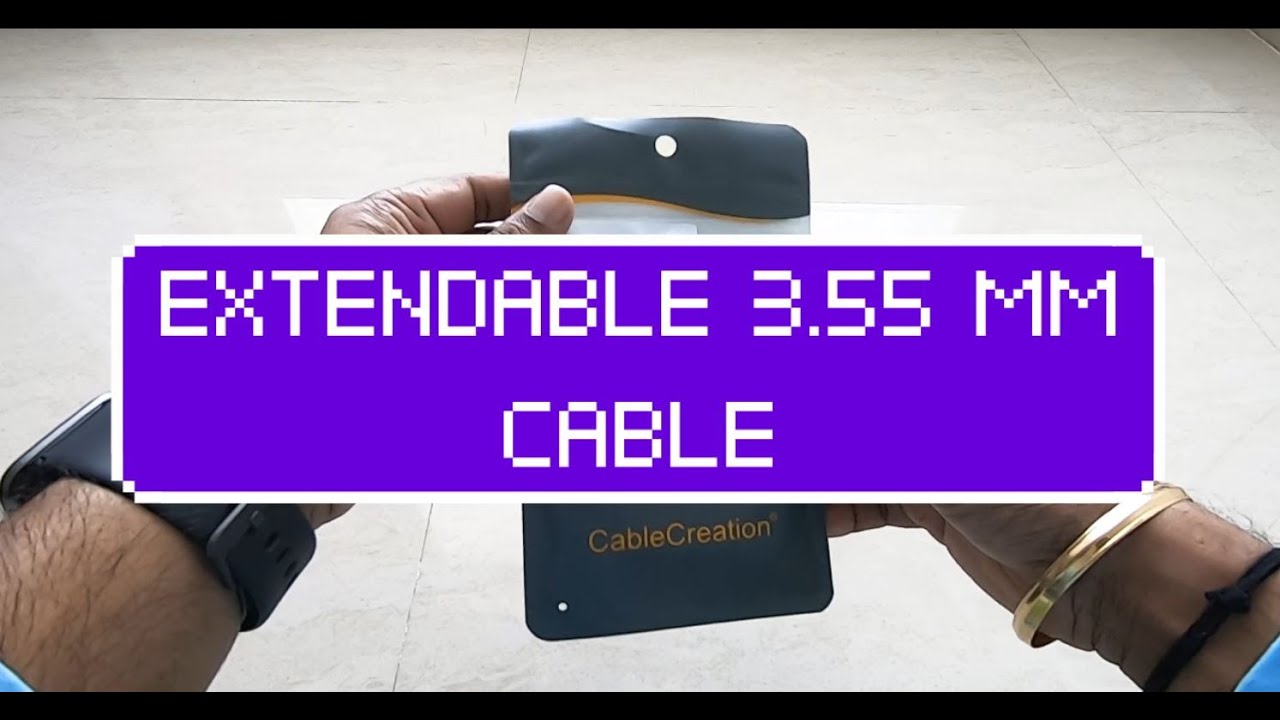 EXTENDABLE 3.55 MM JACK || UNBOXING