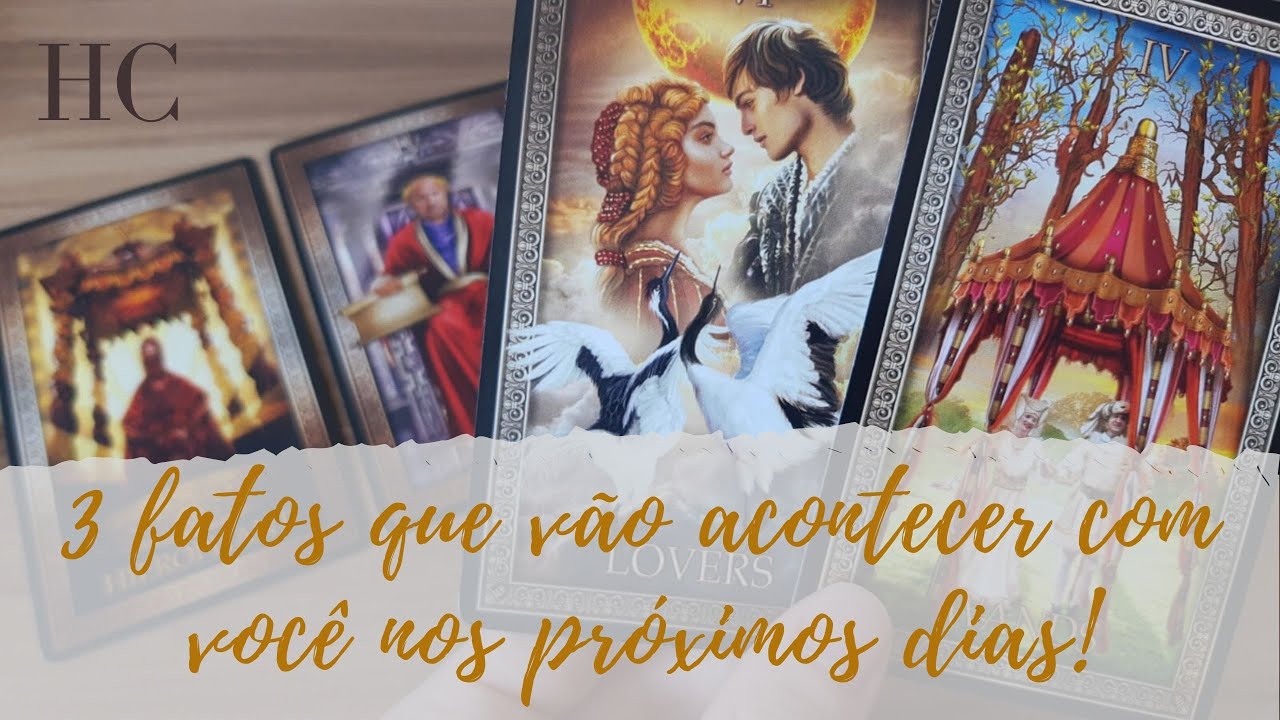 3 Fatos Que Vão Acontecer Na Sua Vida Nos Próximos Dias! - Henrique Cecatto Tarot