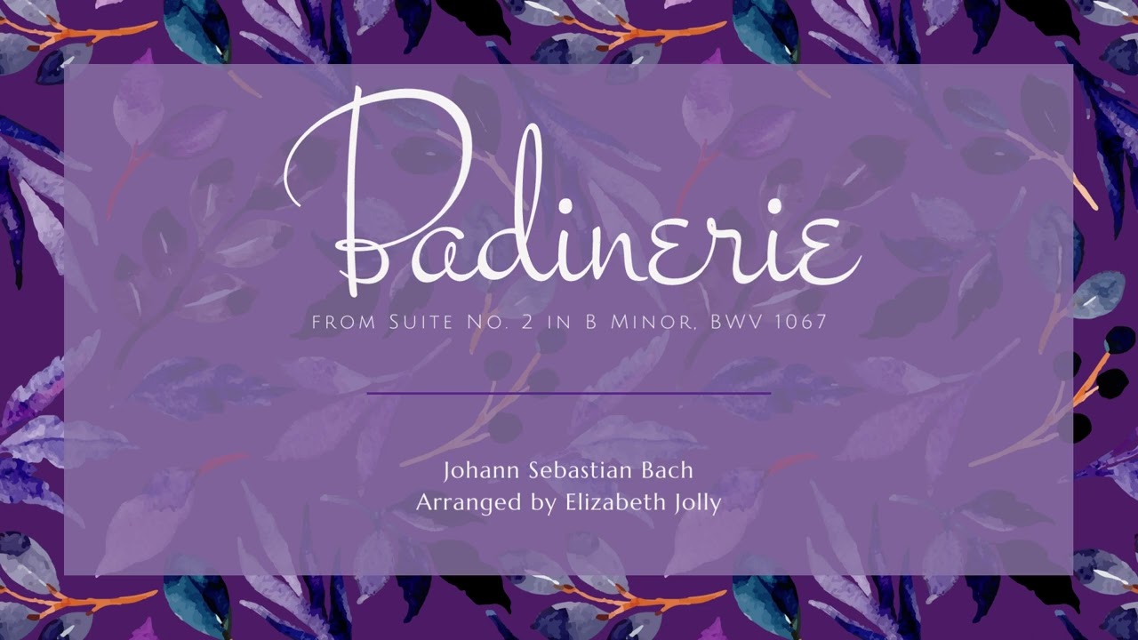 Bach: Badinerie - flute duet