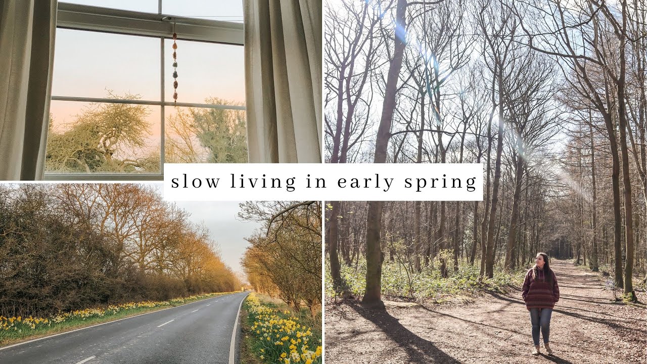 Slow Living Vlog~ Countryside Walks, Gardening, DIY Decor, Cosy Cottage Life & Self Care