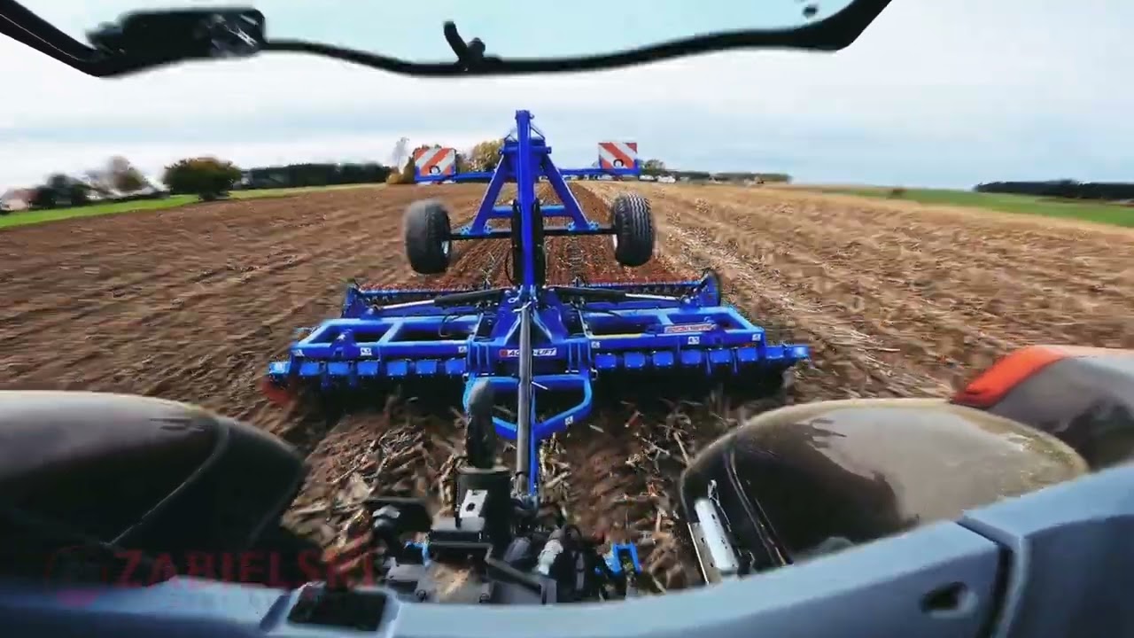 AGRO-LIFT Brona talerzowa Multicut 4.5m z wałem dyskowym Cracker/#zabielskimaszynyrolnicze