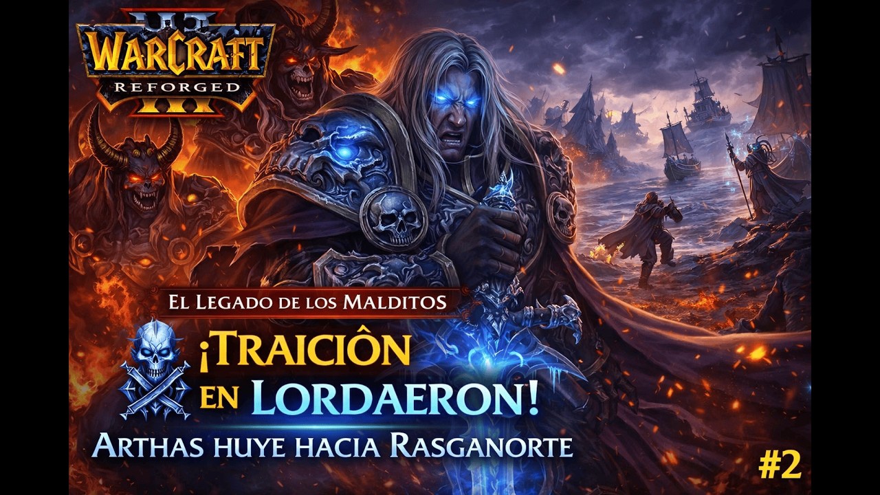 La Traición de los Señores del Terror – La Huida de Arthas | El Legado de los Malditos #2