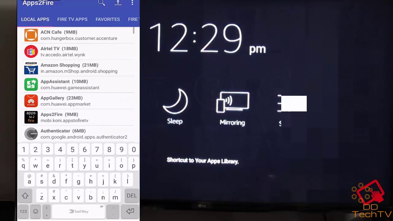 How to install apps from phone directly to Amazon firestick 2019 | Apps2Fire