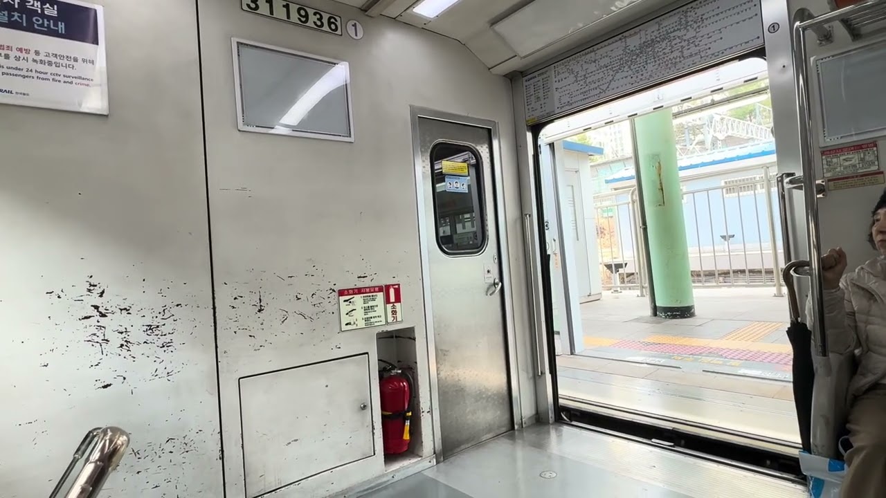 311B36구로역 출입문 닫힘