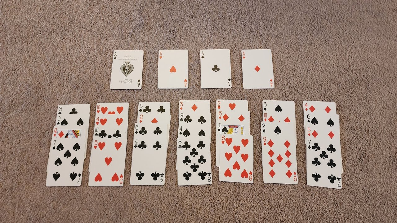 How to play Australian Patience - Solitaire Tutorial!