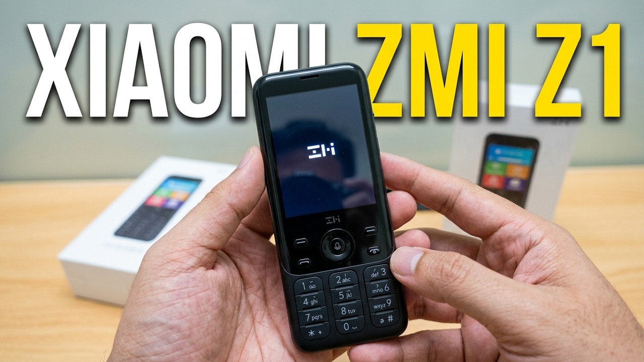 Xiaomi ZMI Z1 PHONE - Unboxing video