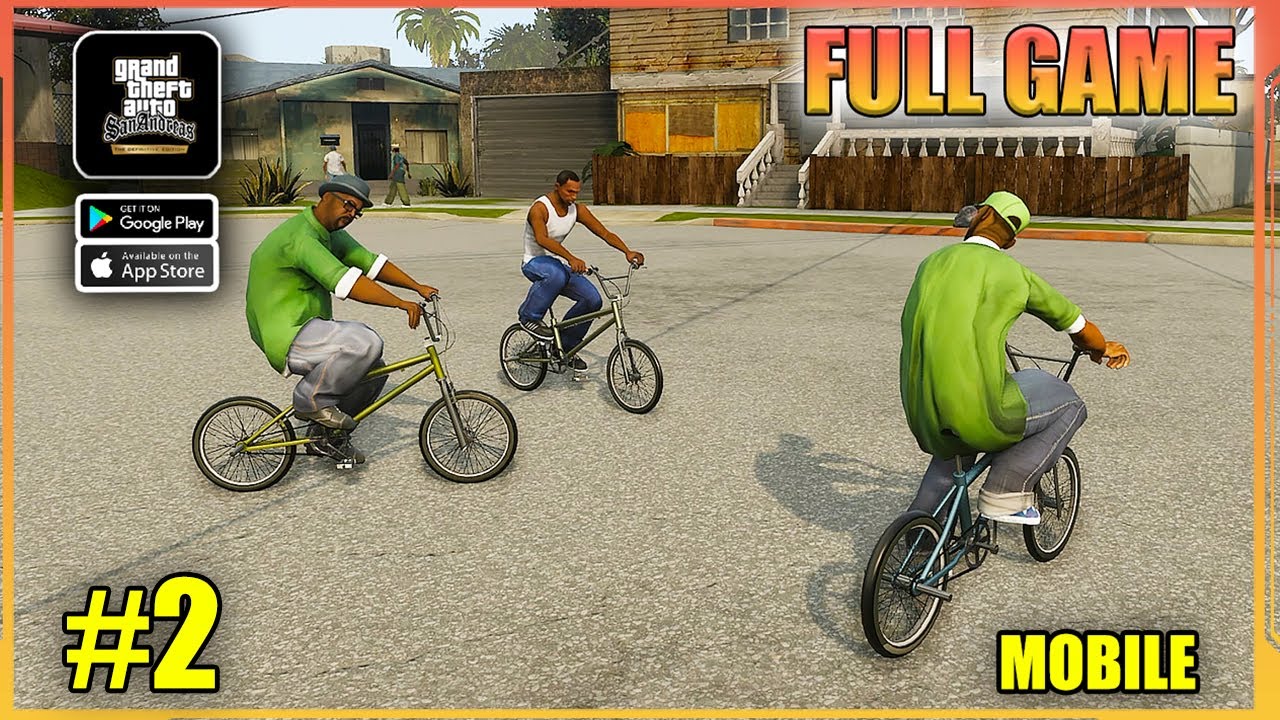 GTA San Andreas Mobile Definitive Edition Full Gameplay Walkthrough #2 - Full Game