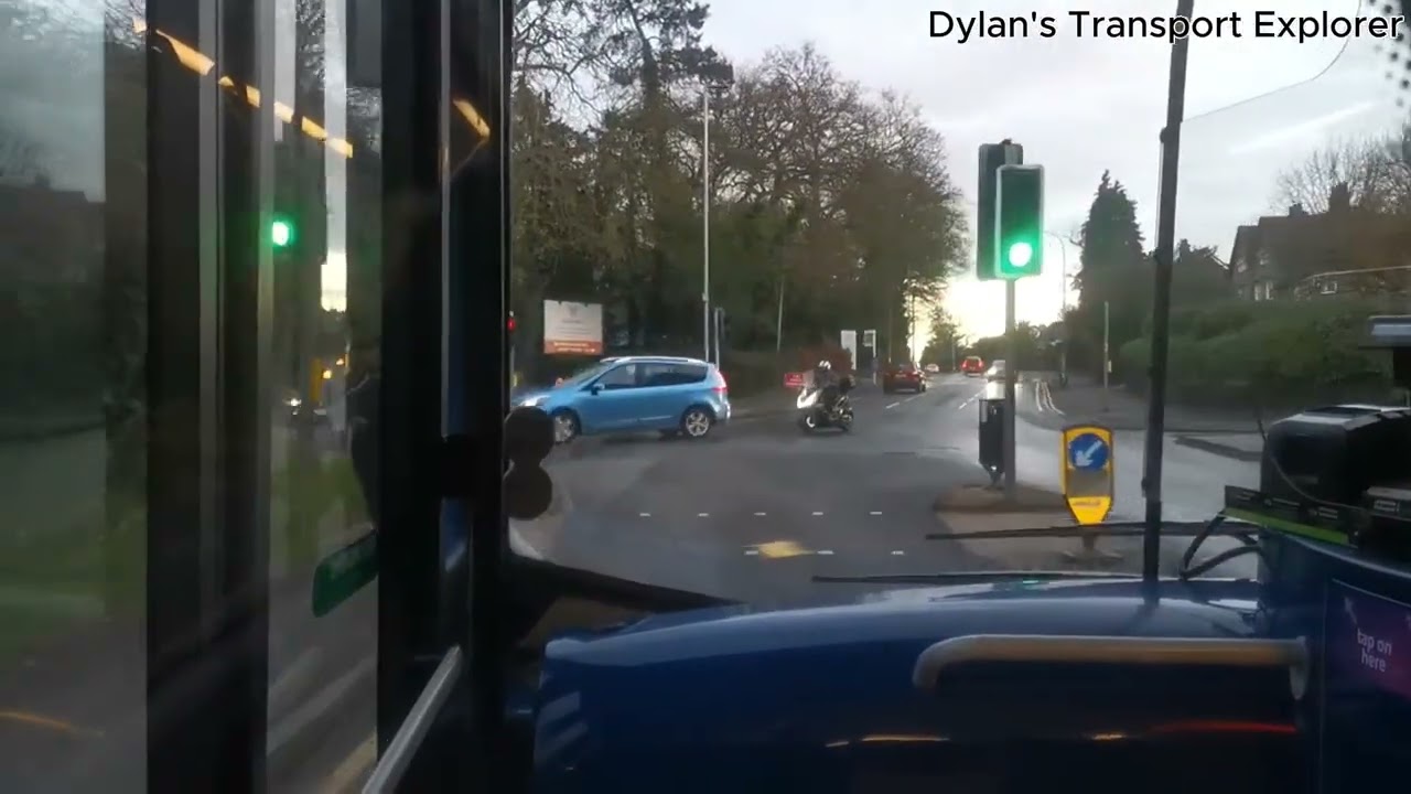 Reading Buses Scania K27OUB ADL Enviro300SG 408 YR13 PMU Route 9 Part 1.