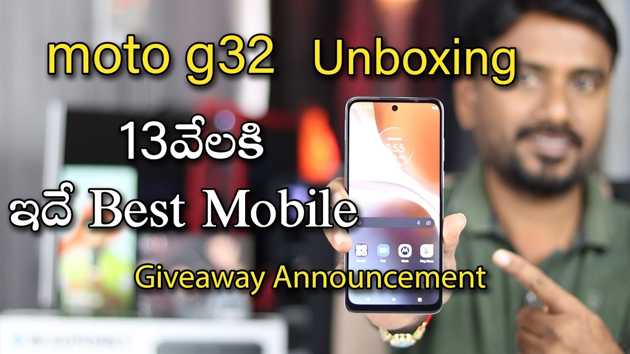 moto g32 Unboxing My Opinion & Many more giveaways for You Don't miss - Tech Sparrow