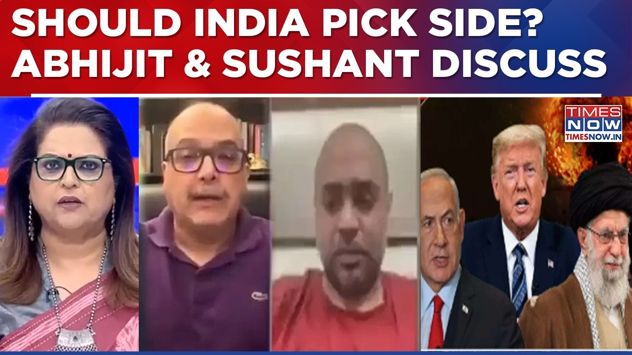 Abhijit Iyer Mitra & Sushant Sareen Come Together, Discuss 'Should India Pick Side?US-Israel Vs Iran