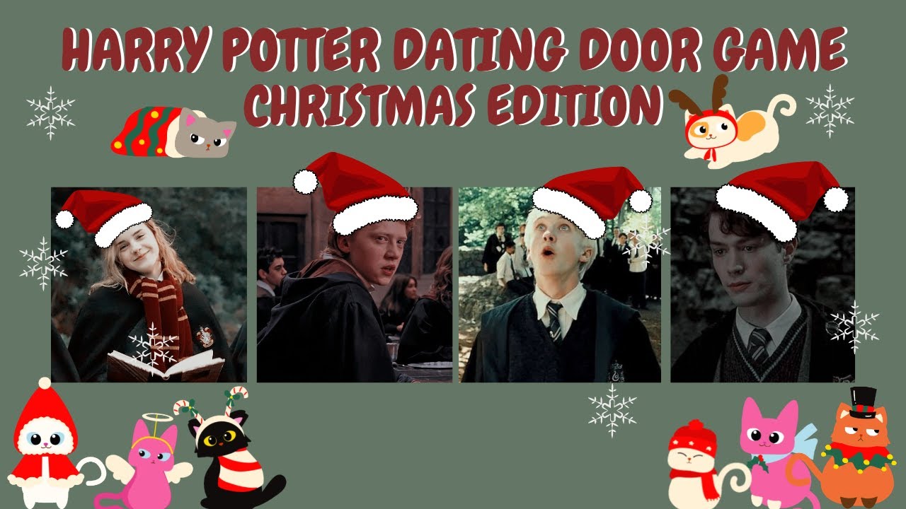CHRISTMAS EDITION | HARRY POTTER DATING DOOR GAME