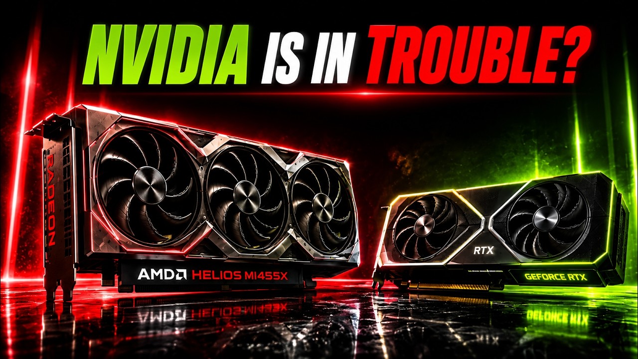 У Nvidia проблемы? Представлен AMD Helios MI455X