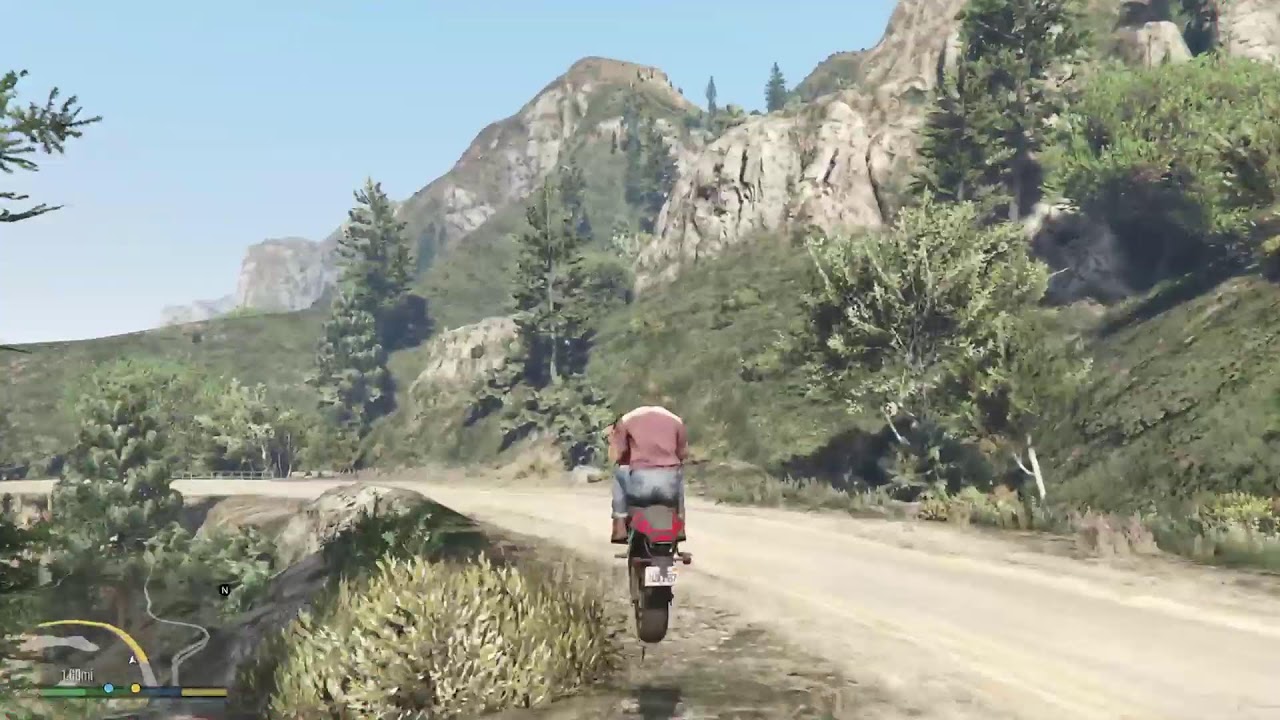 Playing GTA 5 story mode ending A