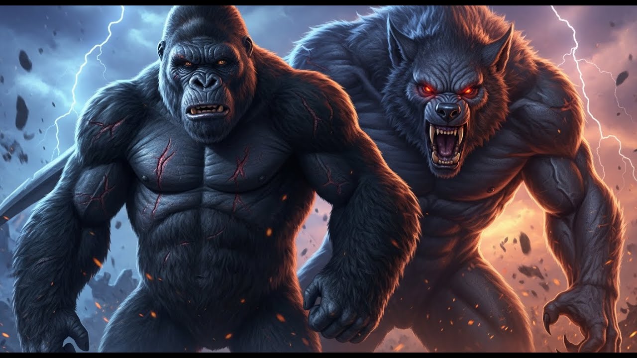 🦍 King Kong vs. the Giant Wolf 🐺 — an Unlikely Alliance 🤝