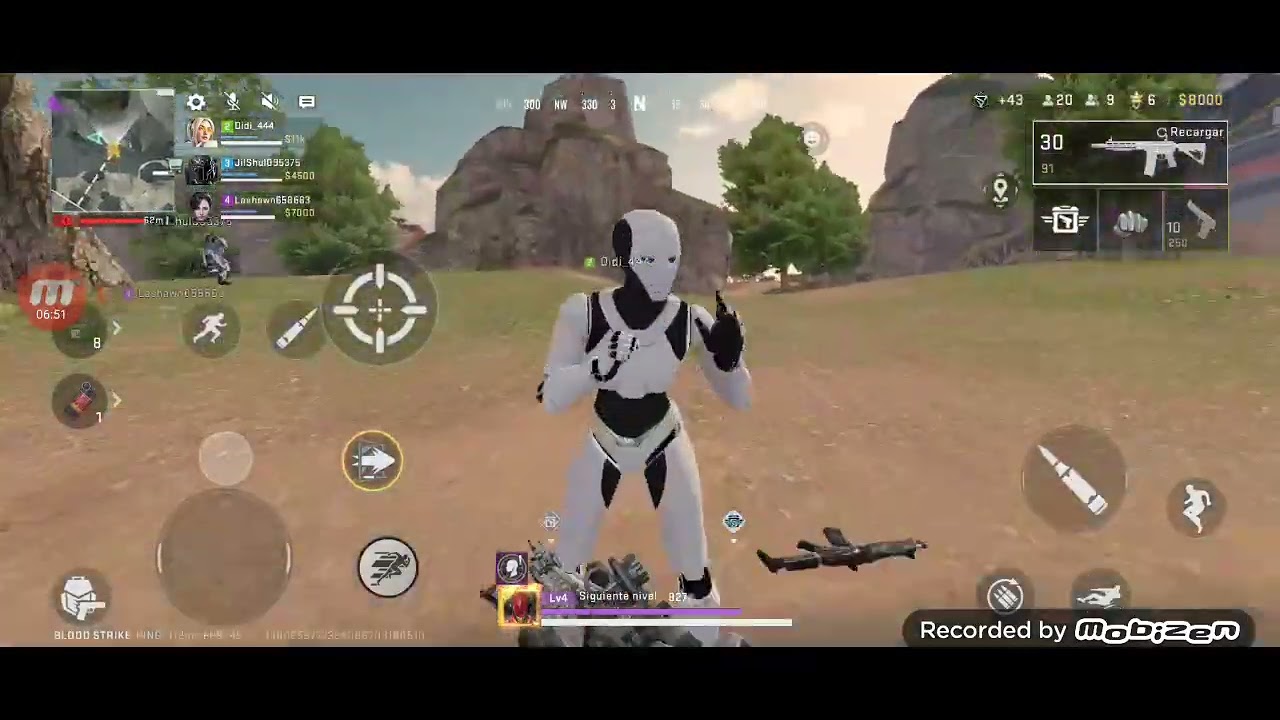 Jugando blood strike😁