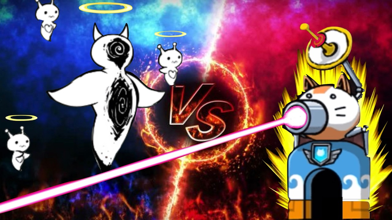 【にゃんこ大戦争】降臨ボスvs鬼強化にゃんこ砲！！