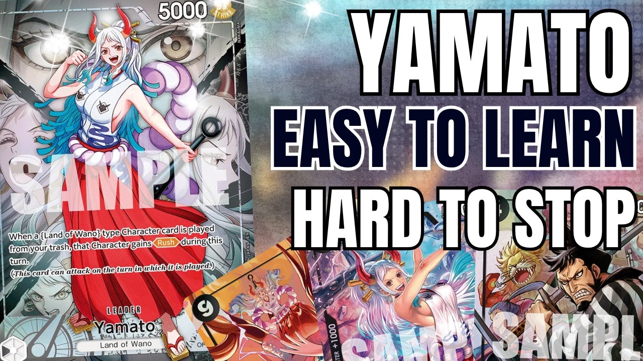Освоение Ямато в OP16! Руководство по колоде + геймплей | One Piece TCG