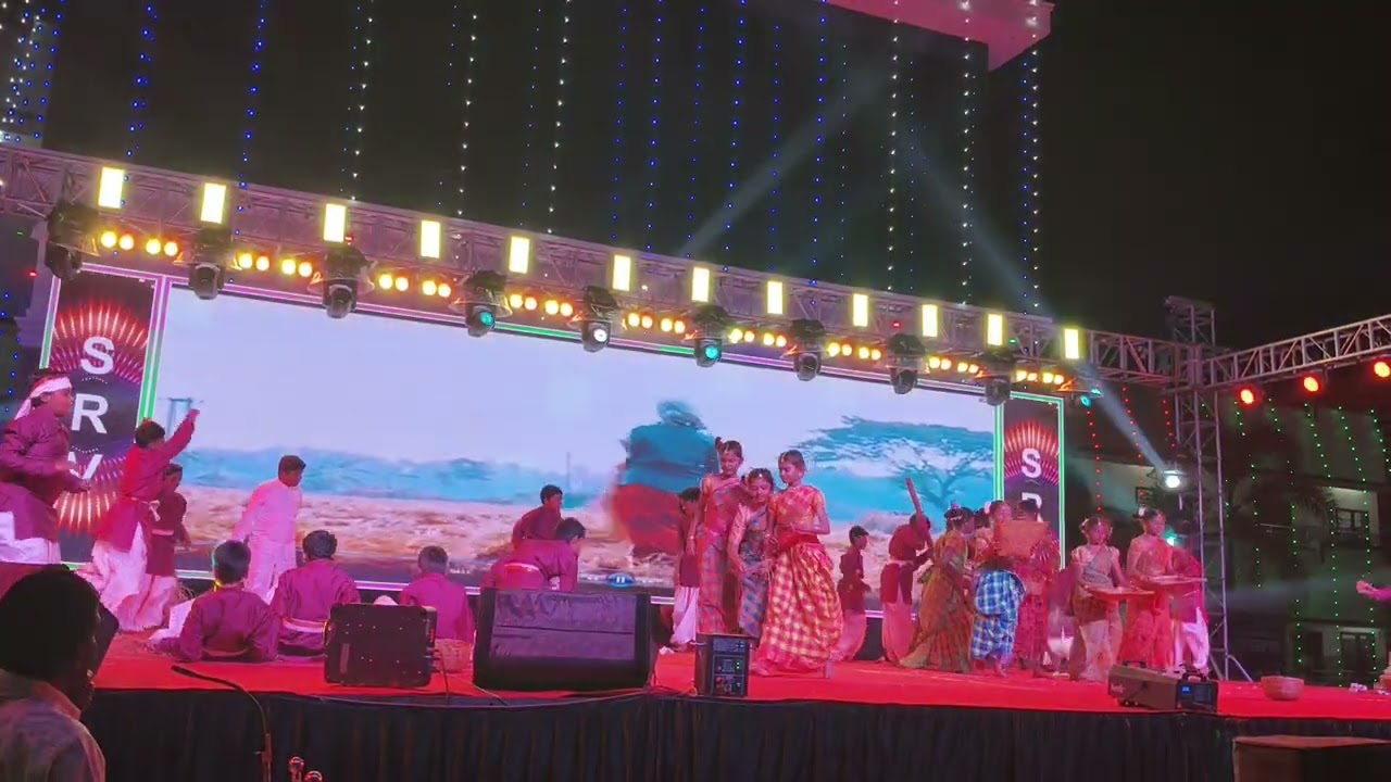 Annual day celebration # SRV PUBLIC SCHOOL # Pottaneri # School 