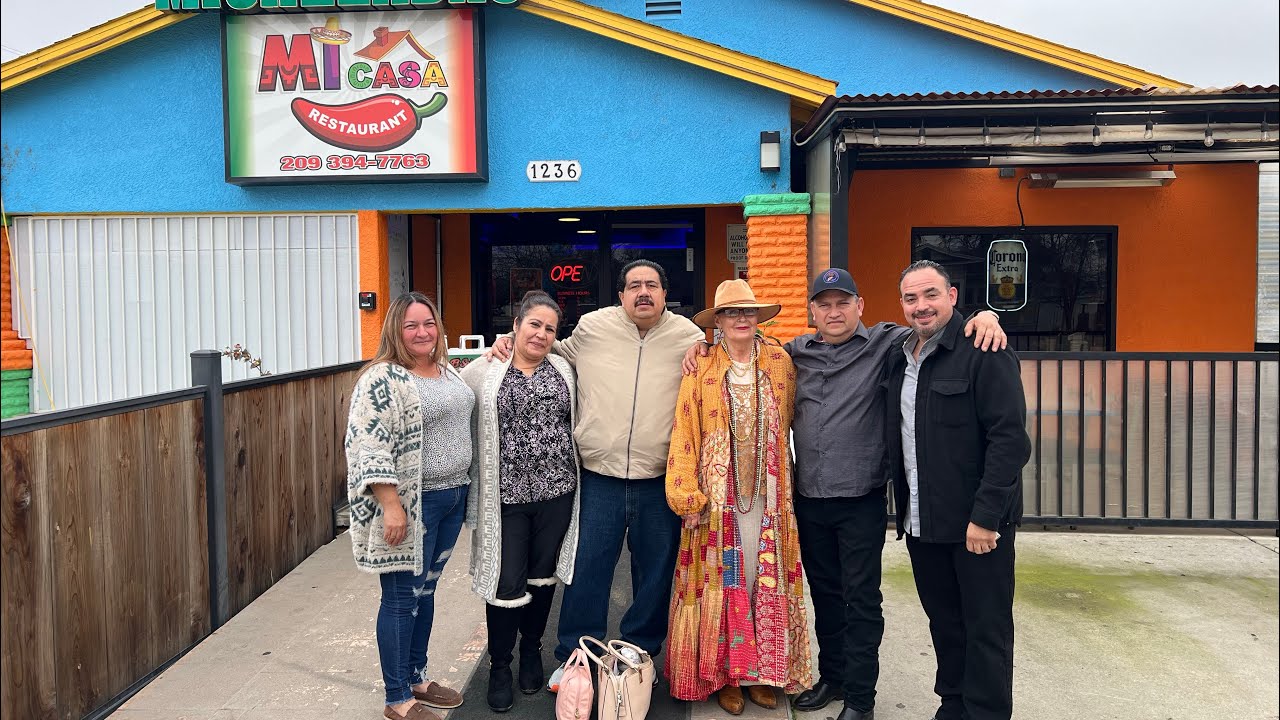 Disfrutando con Ivonne y los tíos