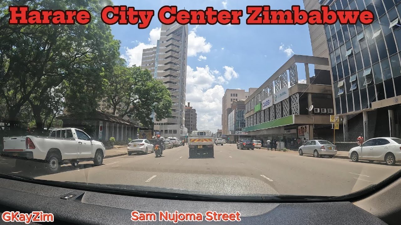 Driving Around Harare the Capital City of Zimbabwe, what a nightmare #zimbabwe #harare #roads