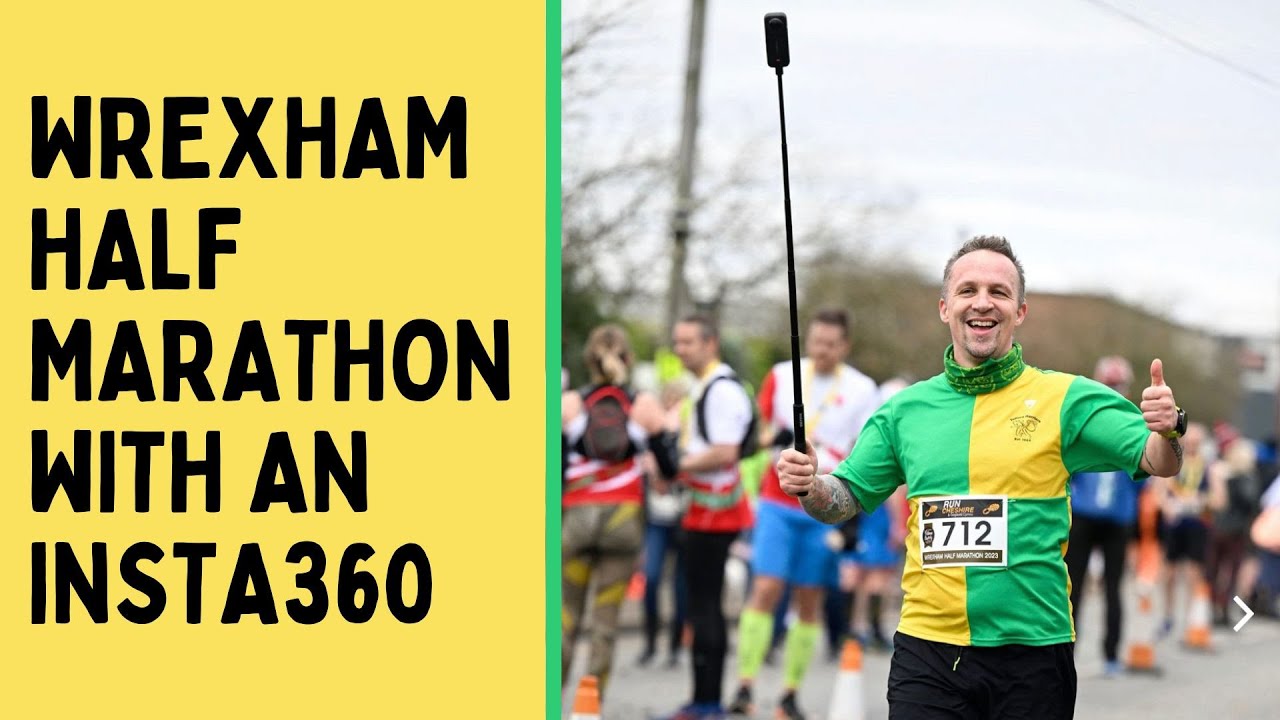 Wrexham Village Bakery Half Marathon 2023 With an Insta360 X3