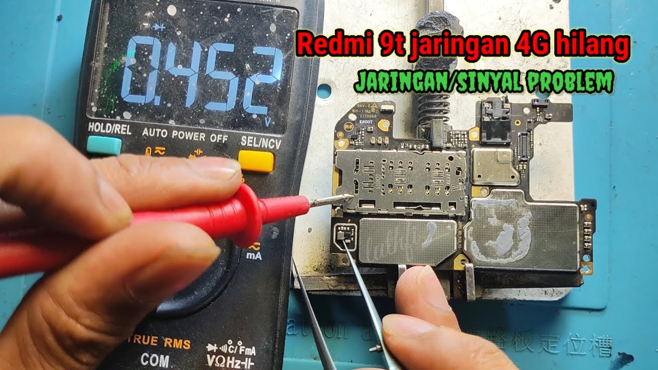 Solusi Redmi 9T Hanya Edge Jaringan 4G Hilang No signal