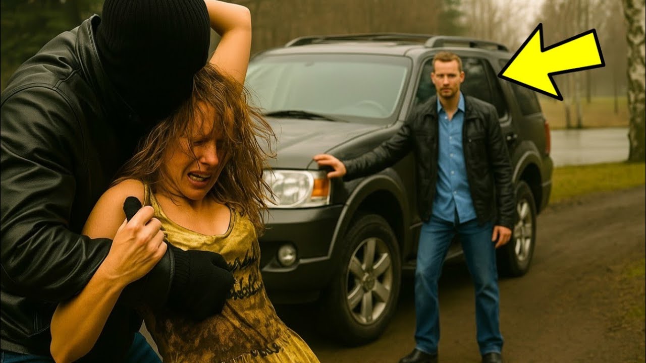 Она не кричала. Именно это не дало ему уехать.